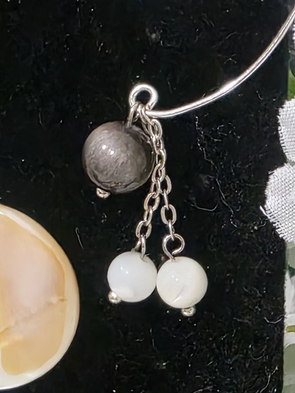 Mother Of Pearl Drop Earrings